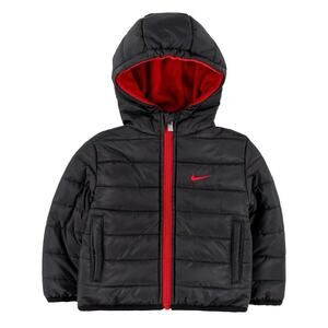 Nike Toddler 4T Hooded Puffer Jacket Baby Boy 3-4 Years EUC